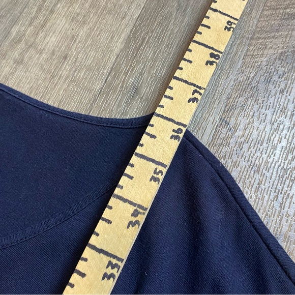 Armani Exchange Navy Striped Dress Size Large Coastal Nautical - Picture 5 of 6